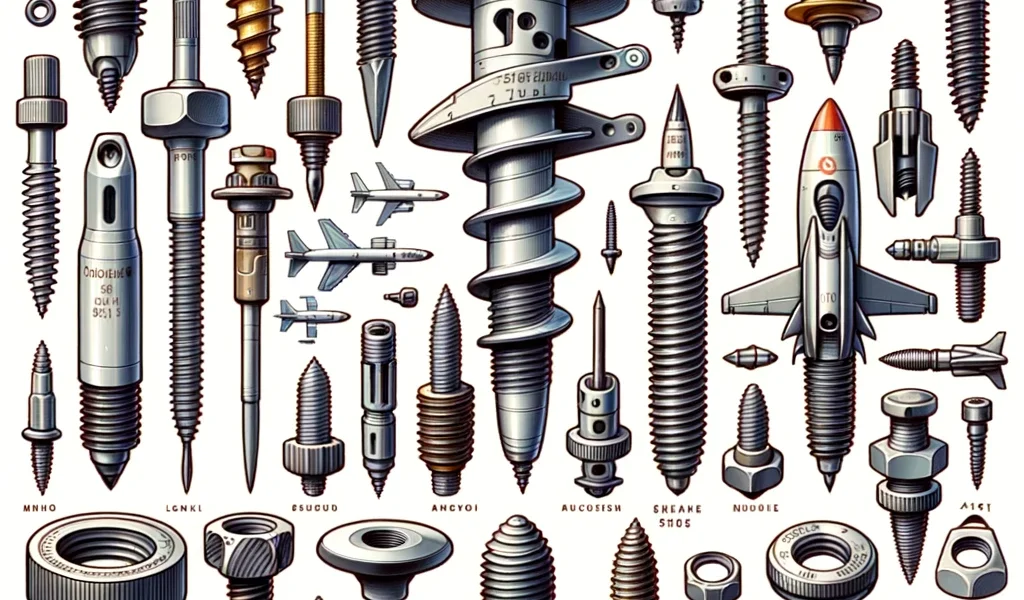 Aerospace Screws Illustration