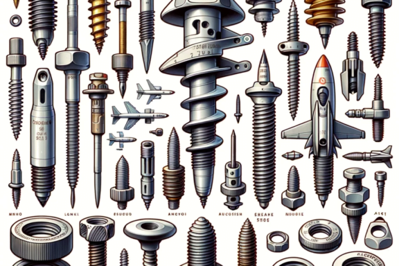 Aerospace Screws Illustration