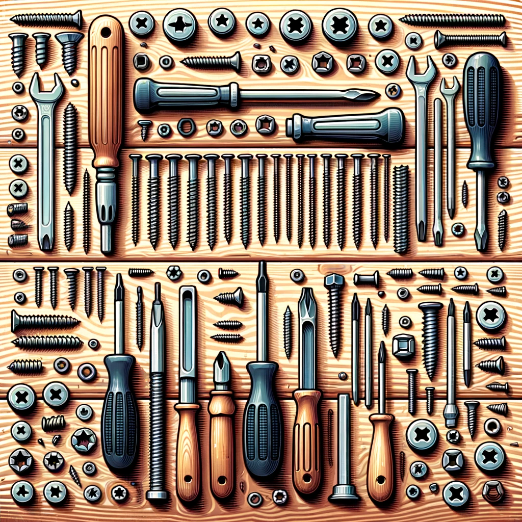 Screws & Screwdrivers Ilustration