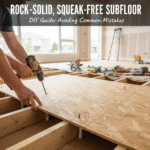 Install Fix Squeak-Free Subfloors